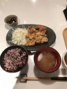 fried chikien of Japanese taste